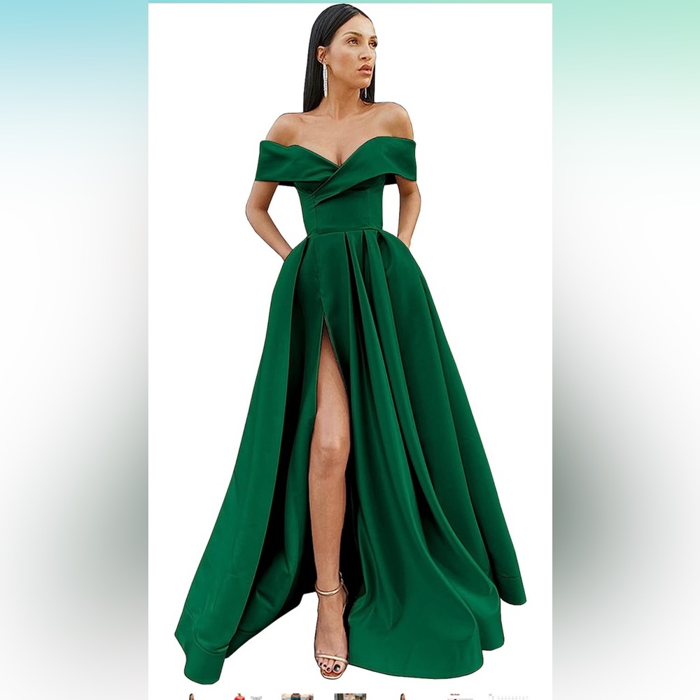 Off the Shoulder Prom Dress 2023